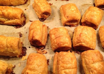 Small sausage rolls