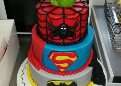 Superheroes Cake