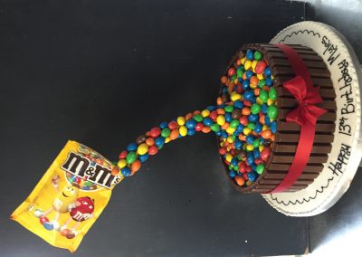 M&M’s Cake