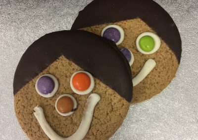 Gingerbread faces