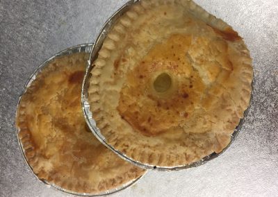 Cheese & onion pie