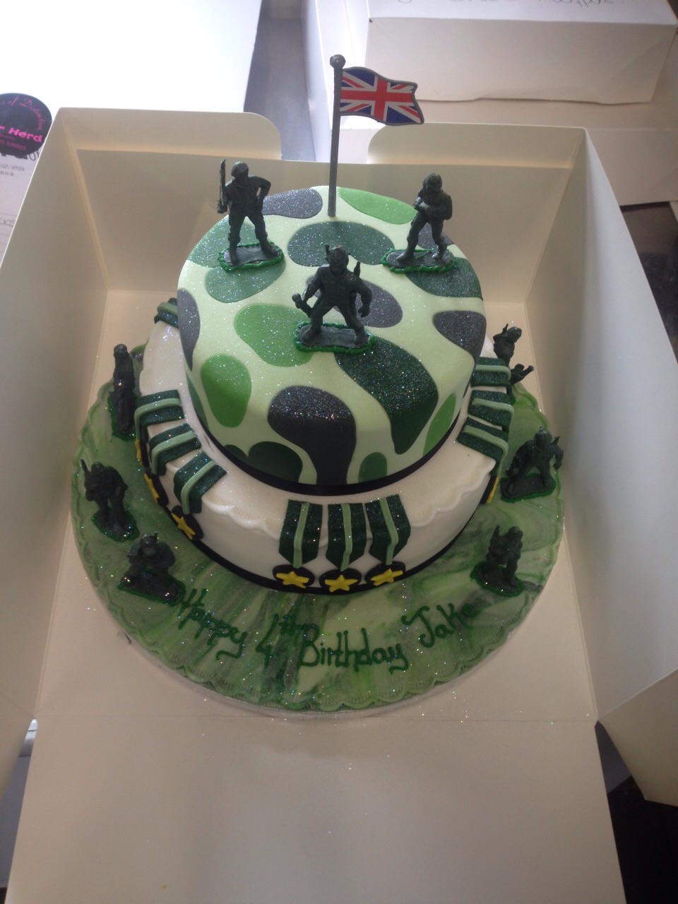 Army Theme Cake - Peter Herd