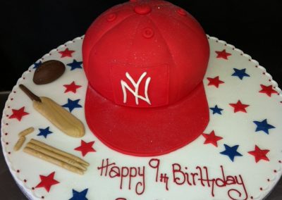 Baseball Theme Cake