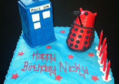 Doctor Who Cake