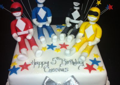 Power Rangers Cake