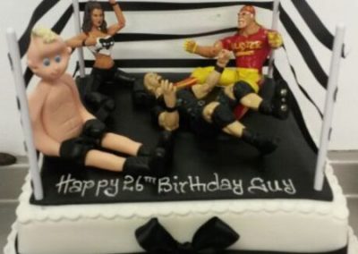 Wrestling Cake