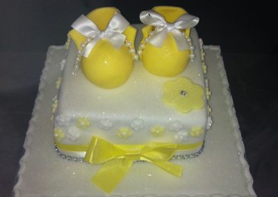 Yellow Shoe Cake