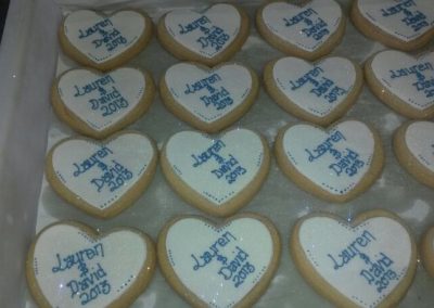 Wedding Favour Shortbread Hearts