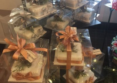 Boxed Christmas Cakes