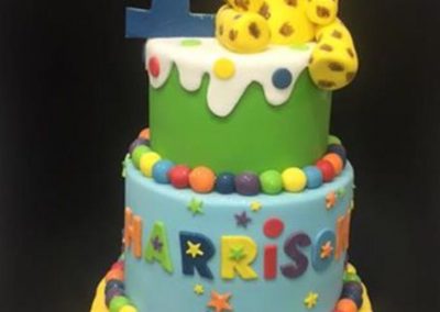 Giraffe Colourful Cake