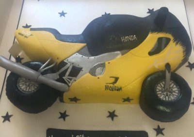 Motorbike Cake