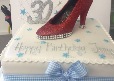 Red Shoe Cake