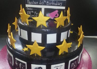 Two Tier Film Cake