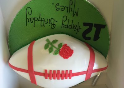 Rugby Cake