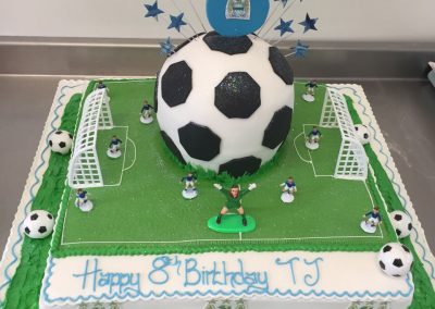 Football Pitch Cake