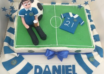 Football Pitch Cake