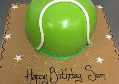 Tennis Ball Cake