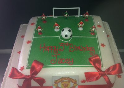 Football Pitch Cake