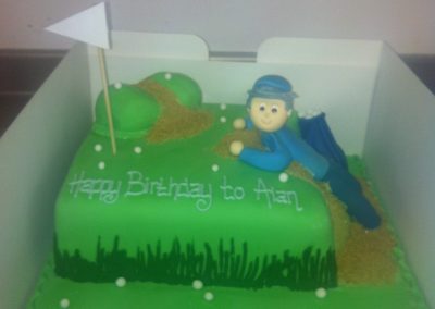 Golfing Cake