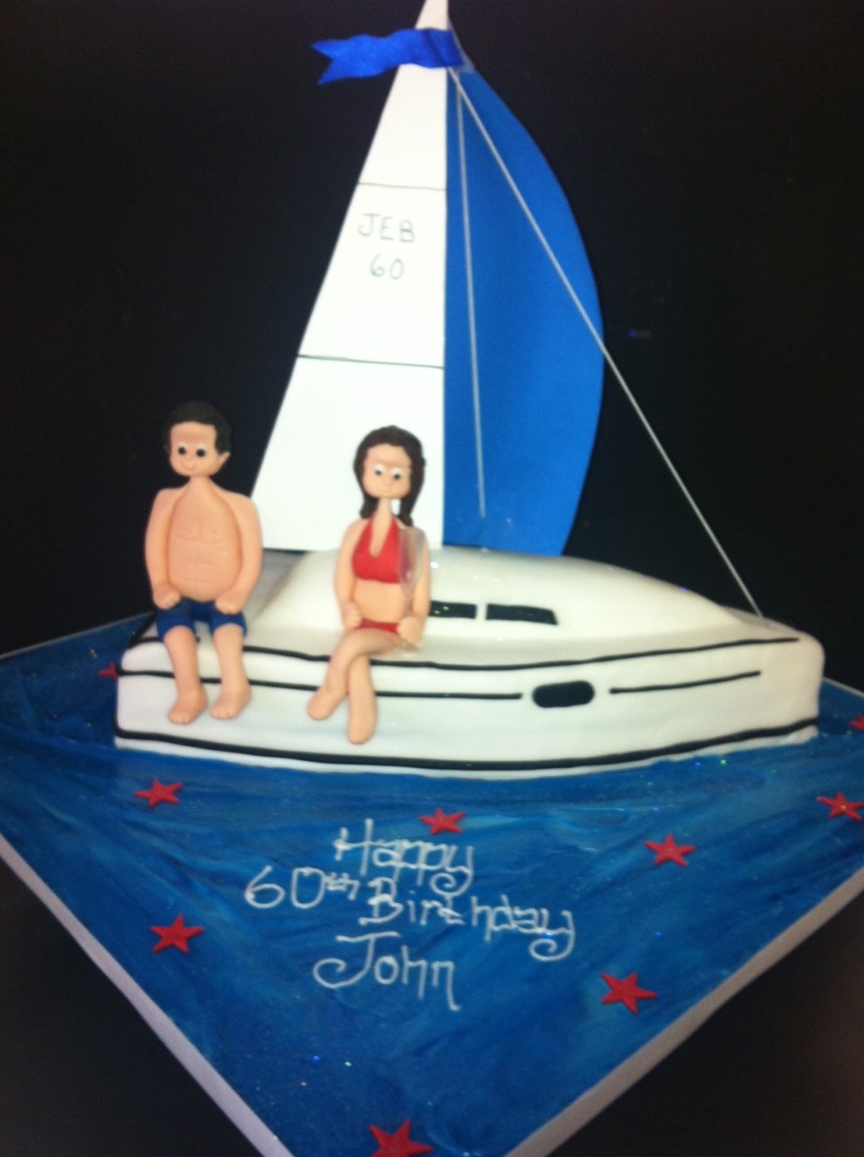 Coolest Boat Cake