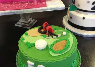 Golf Bag Cake