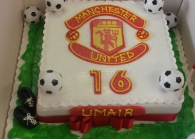 Manchester United Badge Cake