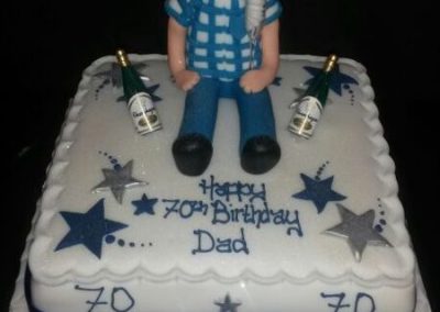 70th Dad Cake