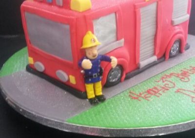 Fire Engine Cake