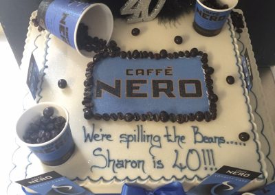 Caffe Nero Birthday Cake