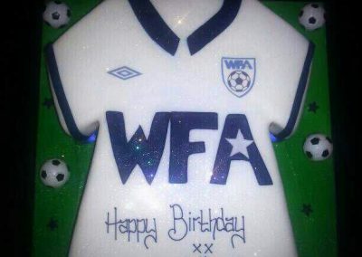 WFA Football Cake