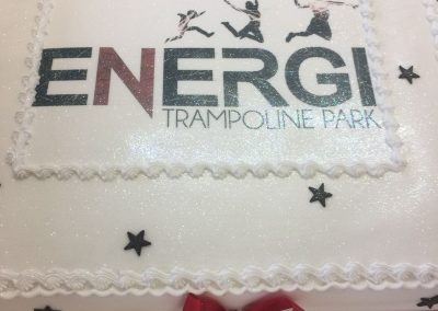 Trampoline Park Cake